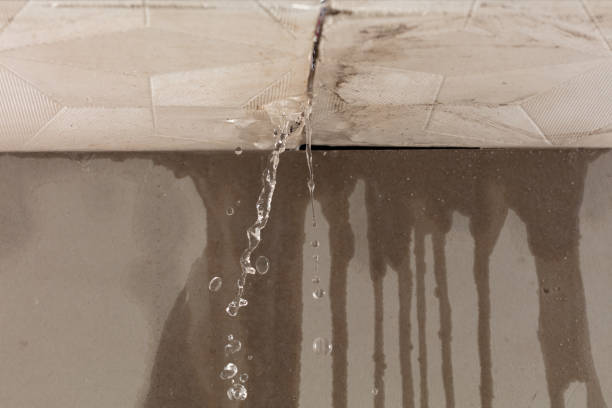 Professional Burst Pipe Cleanup technician working in Franklinton, LA